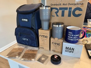 RTIC SOTA Drinkware Gift Lot Cooler Tumblers Mug Openers Koozies