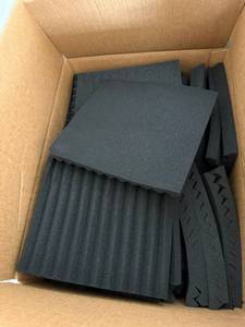 Mixed Lot Black Foam Panels Tiles