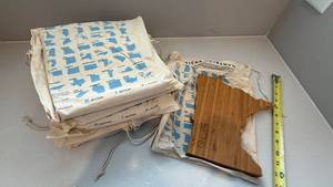 American Heirloom State Shape Bamboo Cutting Boards Lot of 6 w Bags