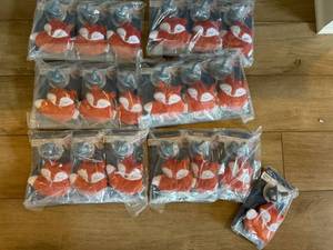 Itzy Ritzy Sweetie Pal Alex the Fox Pacifier Plush Lot of 19 New