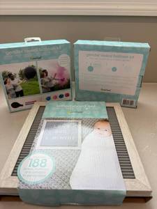 Pearhead Baby Keepsake Lot Letterboard Set & Gender Reveal Balloon Kit