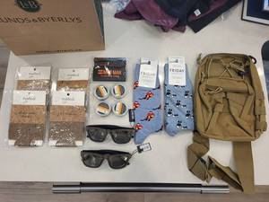 MAD MAN Fashion Jewelry for Men - Sunglasses, Socks & Cologne Assortment