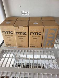 RTIC Graphite 20 oz Tumbler (Lot of 8)