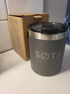SOTA Stainless Steel Travel Tumbler with Lid - 8pc