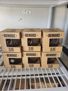 BenShot Bullet-In Glass 11 oz Rocks Glass - Six Glasses
