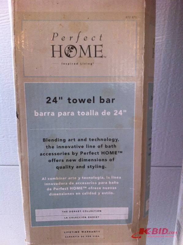 Mini Blind and Towel Bar