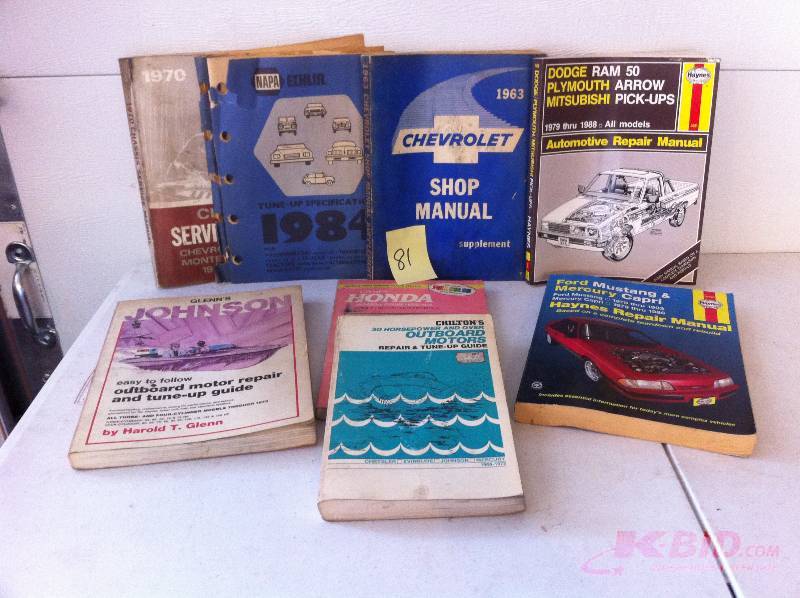 Shop Manuals