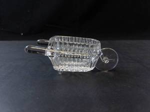 Vintage Princess House Lead Crystal Wheelbarrow Figurine - Made in Germany