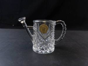 Princess House 24% Lead Crystal Miniature Watering Can Made in Germany