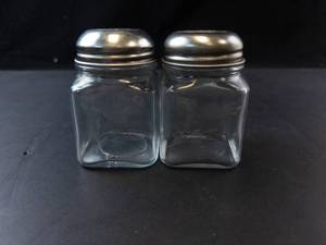 Princess House Heritage Crystal Salt & Pepper Shaker Sets (Lot of 4)