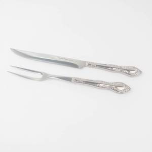 Princess House Stainless U.S.A. Carving Knife & Fork Set