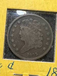 1835 US CLASSIC HEAD HALF CENT
