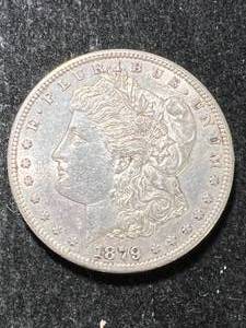 1879-S US MORGAN SILVER DOLLAR