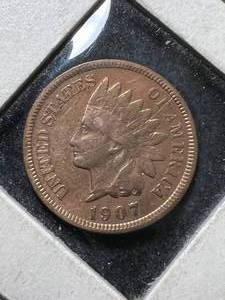 1907 US INDIAN HEAD CENT