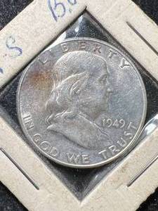 1949-S US FRANKLIN HALF DOLLAR