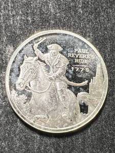 HALF TROY OZ .999 FINE SILVER MONEY METALS ROUND