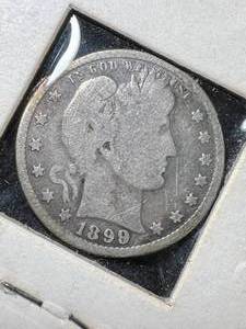 1899 US BARBER QUARTER