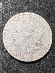 1900-O US MORGAN SILVER DOLLAR