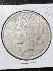 1925 US PEACE SILVER DOLLAR