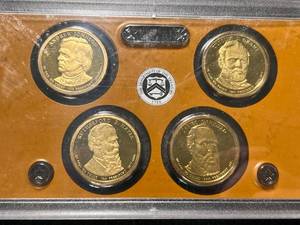 US PRESIDENTIAL DOLLAR PROOF SET