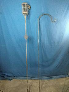 Shepherds Hook and Tiki Torch Pole