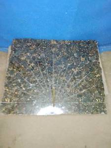 Granite Sundial 29 x 24 x 1.25