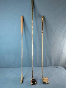 3 Left Handed Golf Clubs