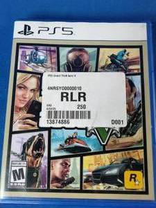 Grand Theft Auto V for PlayStation 5.
