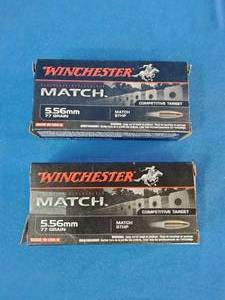 Brand New Winchester Match 5.56mm 77 Grain