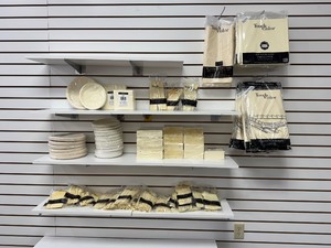 Disposable Party Dinnerware (IVORY)