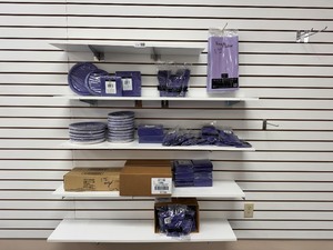 Disposable Party Dinnerware (PURPLE)