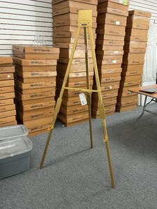 Gold Easel