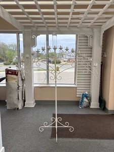Fan Candelabra (White)
