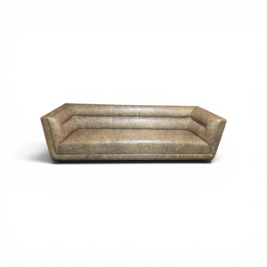 Armen Living Brea Leather Sofa Retails for $5000