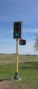 American Eagle Bubble Back Traffic Control Light