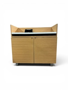 Contemporary Wood finish Multimedia Lectern