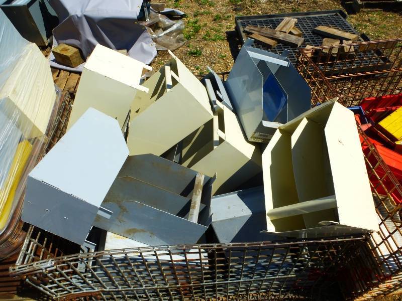 Steel storage Bins