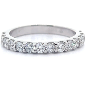 Classic 1 Carat Diamond Semi-Eternity Ring VIDEO