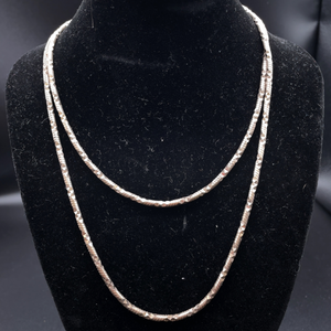 Shiny Snake Chain Long Length 30 Necklace