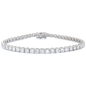 Impressive 7 Carat Diamond Tennis Bracelet $6,500 Retail VIDEO