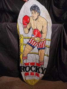 Vintage Rocky Vinyl Inflatable Boxing Display 1982 United Artists