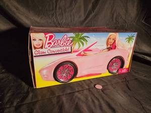 Barbie Glam Convertible W3158 Pink Toy Car