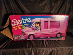 Barbie Magical Motor Home by Mattel with Accessories & Paperwork