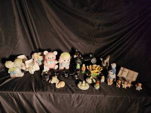Mixed Ceramic Figurine Assortment