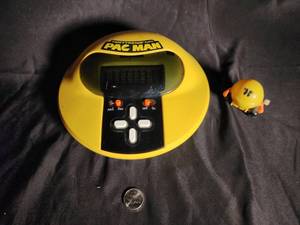 Tomytronic Pac-Man Handheld Game with Figure