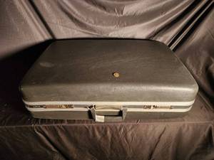 Vintage Hard Shell Garment Case Suitcase