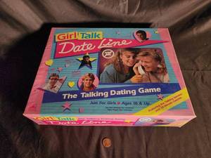 Girl Talk Date Line The Talking Dating Game Board Game