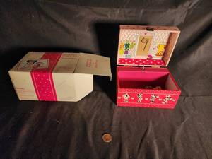 Minnie N Me Musical Box By Design Philipp With Original Box