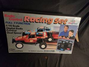 Playgroup Radio Control Racing Set 115 Scale (Lot of 2 Cars)