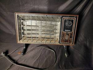 Edison Fan Forced Instant Heat Electric Heater